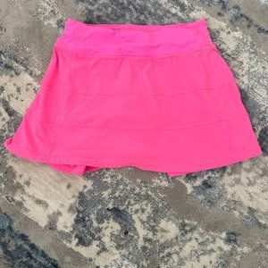 Lululemon Sonic Pink skirt, size 2